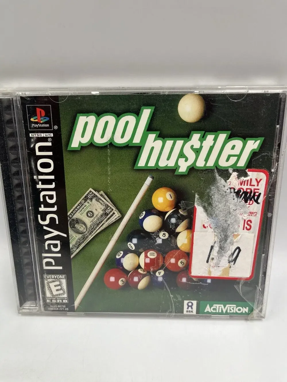 Pool Hustler PlayStation 1 PS1 Complete In Box CIB